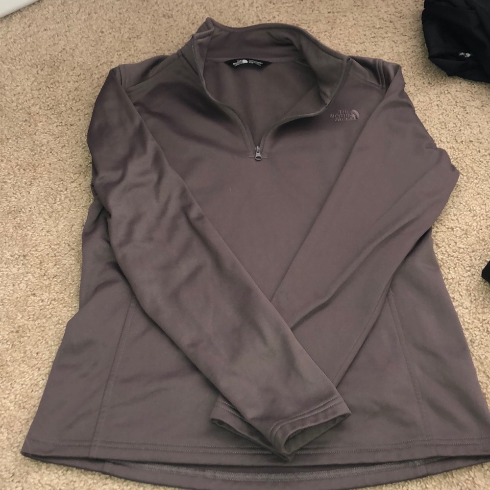 Purple half zip